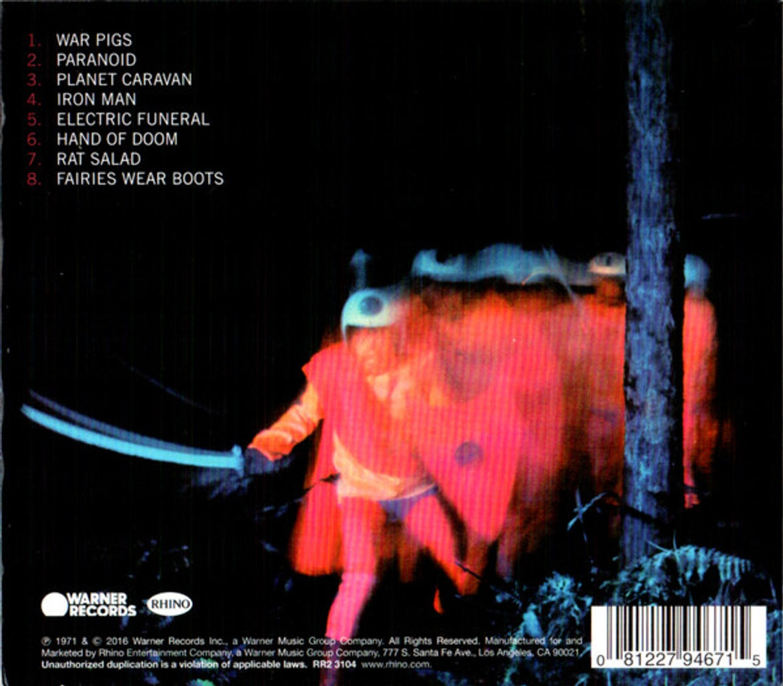 Black Sabbath – Paranoid Music CD