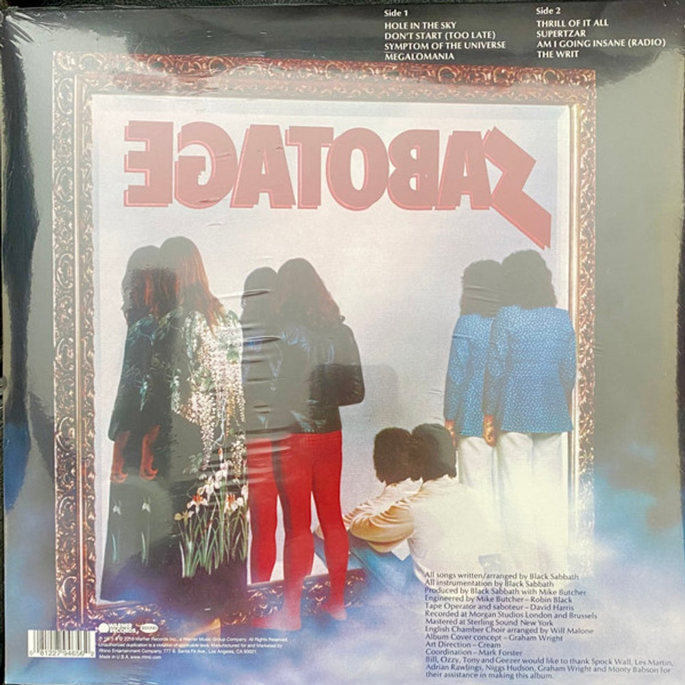 Black Sabbath – Sabotage (LP Vinyl) Vinyl Record
