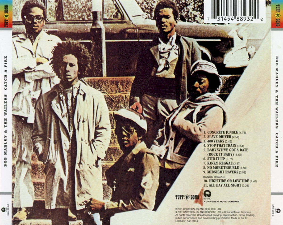 Bob Marley & The Wailers – Catch a Fire Music CD
