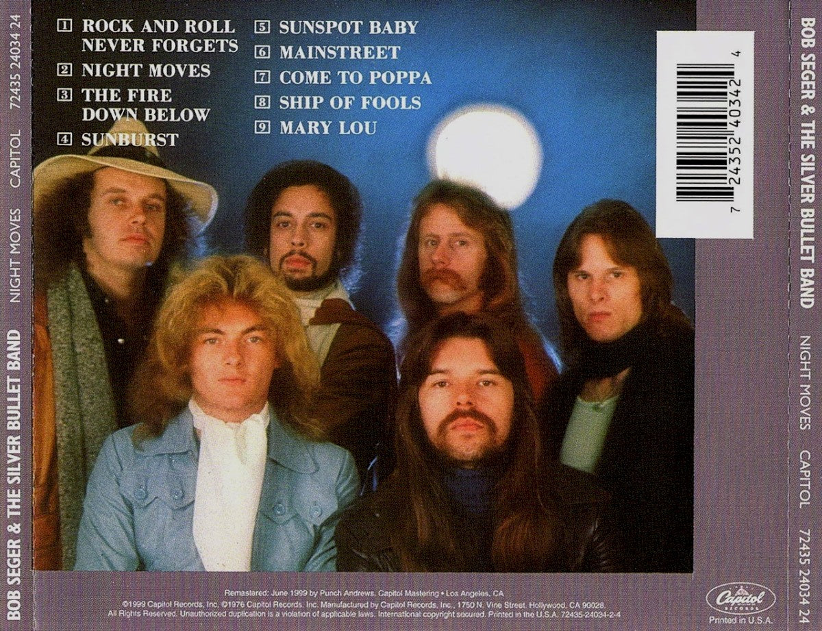 Bob Seger – Night Moves Music CD