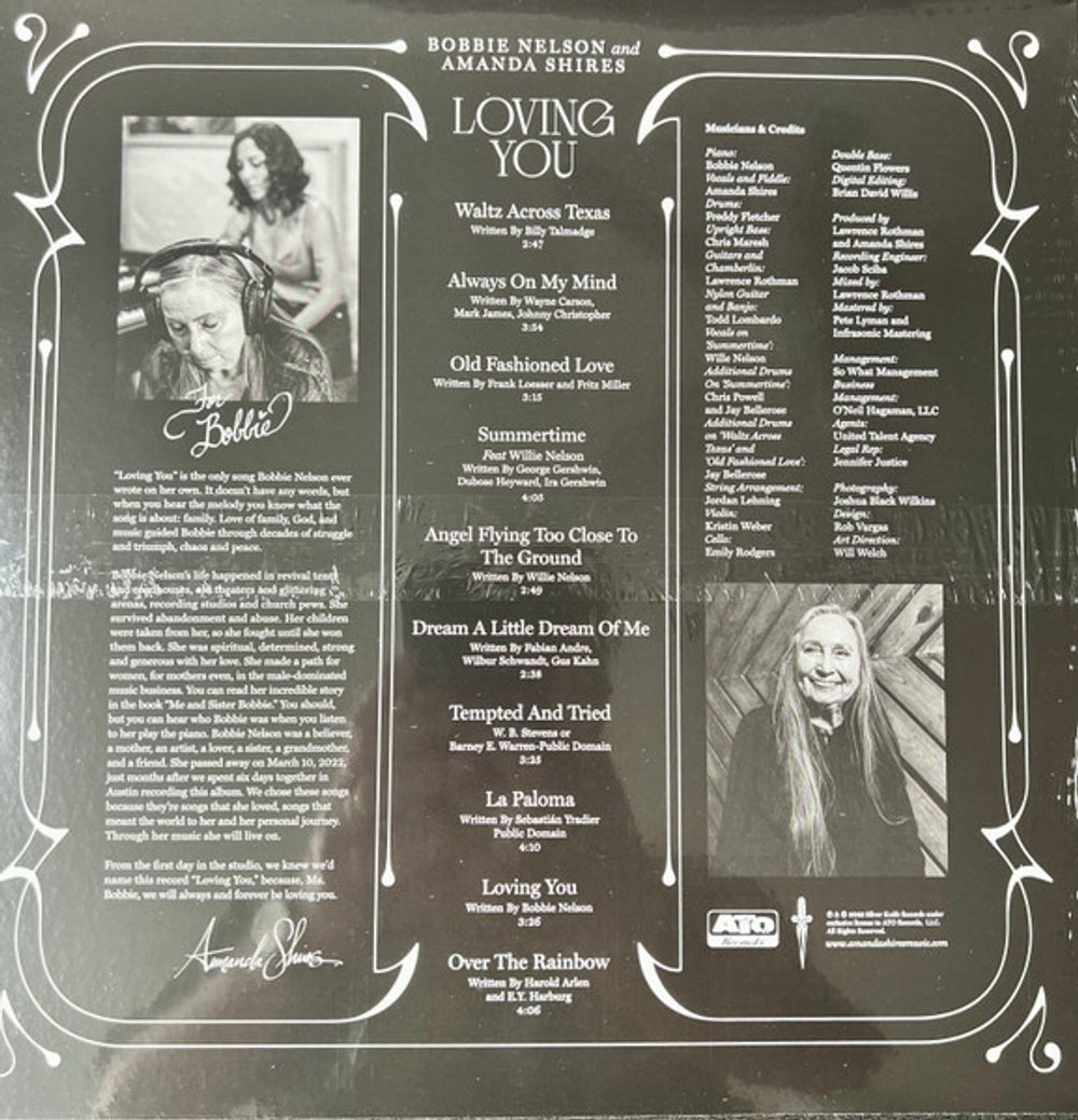 Bobbie Nelson & Amanda Shires – Loving You (LP Vinyl) Vinyl Record