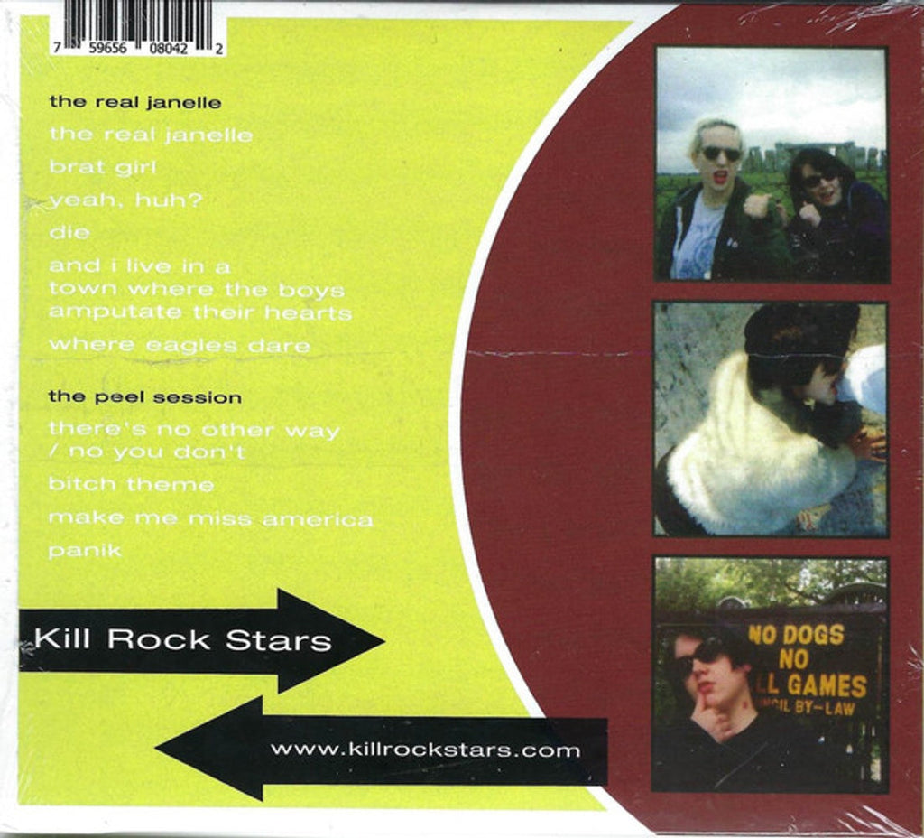 Bratmobile – The Real Janelle + The Peel Session Music CD