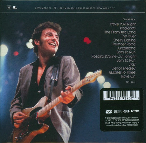 Bruce Springsteen & The E Street Band – The Legendary 1979 No Nukes Concerts (2-CD + DVD) Music CD