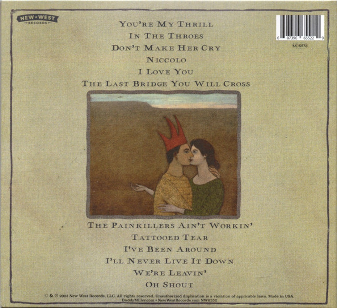 Buddy & Julie Miller – In The Throes Music CD