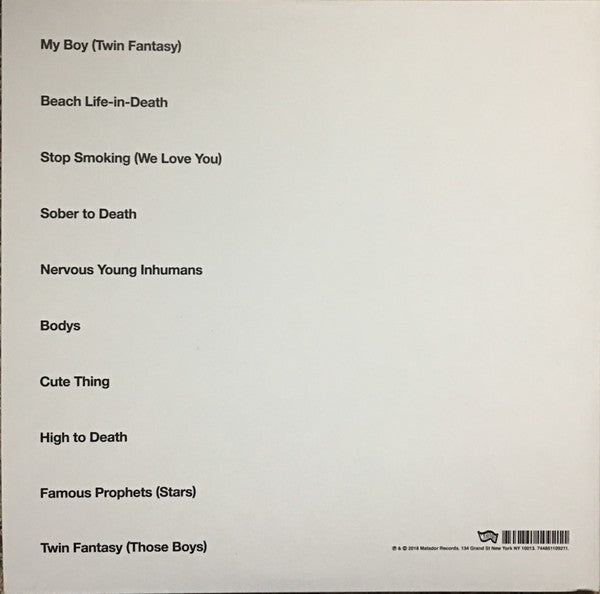 Car Seat Headrest – Twin Fantasy (2-LP Vinyl) Vinyl Record