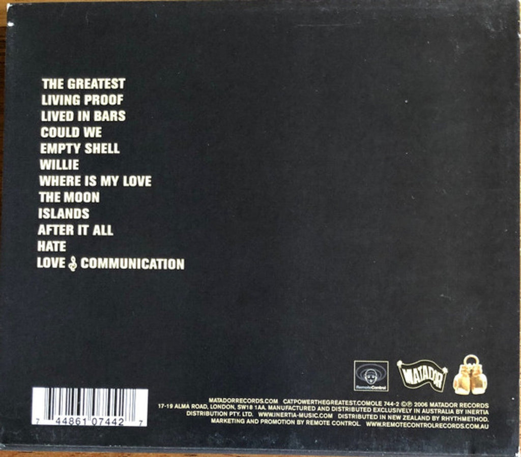 Cat Power – The Greatest Music CD