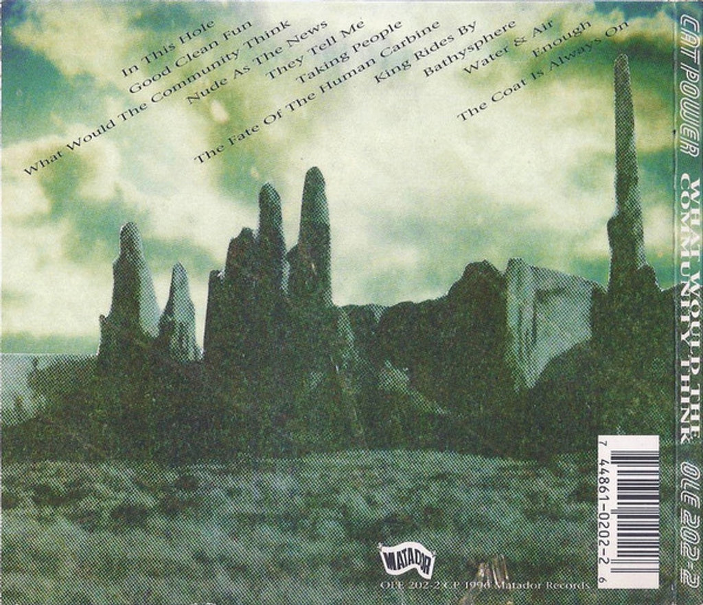 Cat Power – What Would the Community Think Music CD