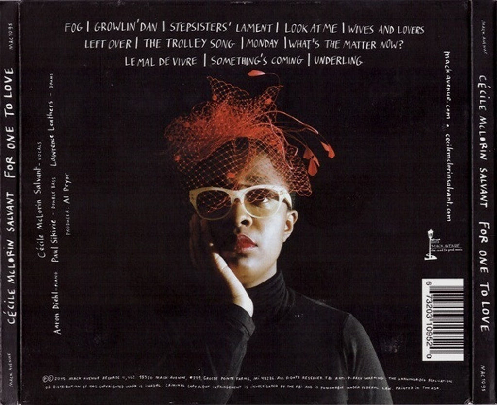 Cecile McLorin Salvant – For One to Love Music CD