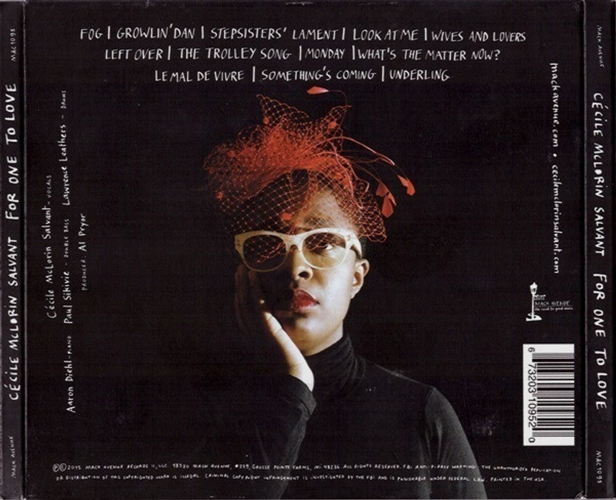 Cecile McLorin Salvant – For One to Love Music CD