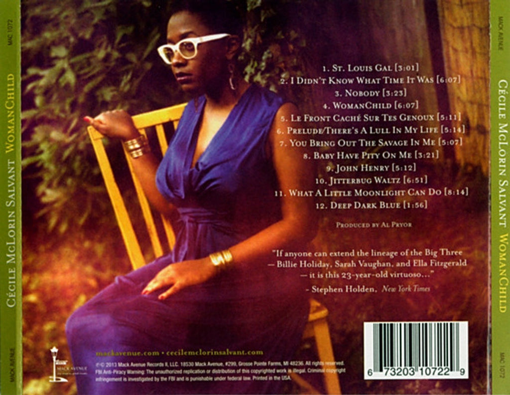 Cecile McLorin Salvant – Womanchild Music CD