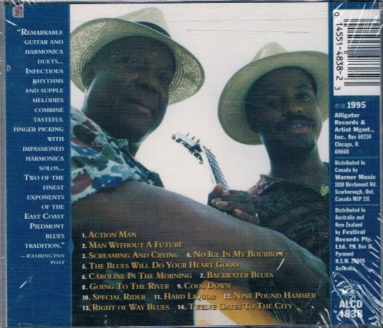 Cephas & Wiggins – Cool Down Music CD