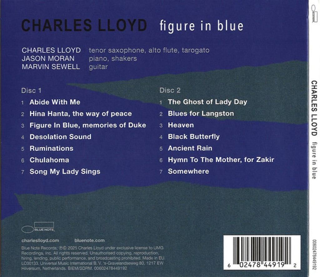 Charles Lloyd – Figure In Blue (2-CD) Music CD