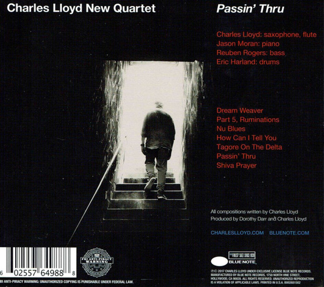 Charles Lloyd – Passin' Thru Music CD
