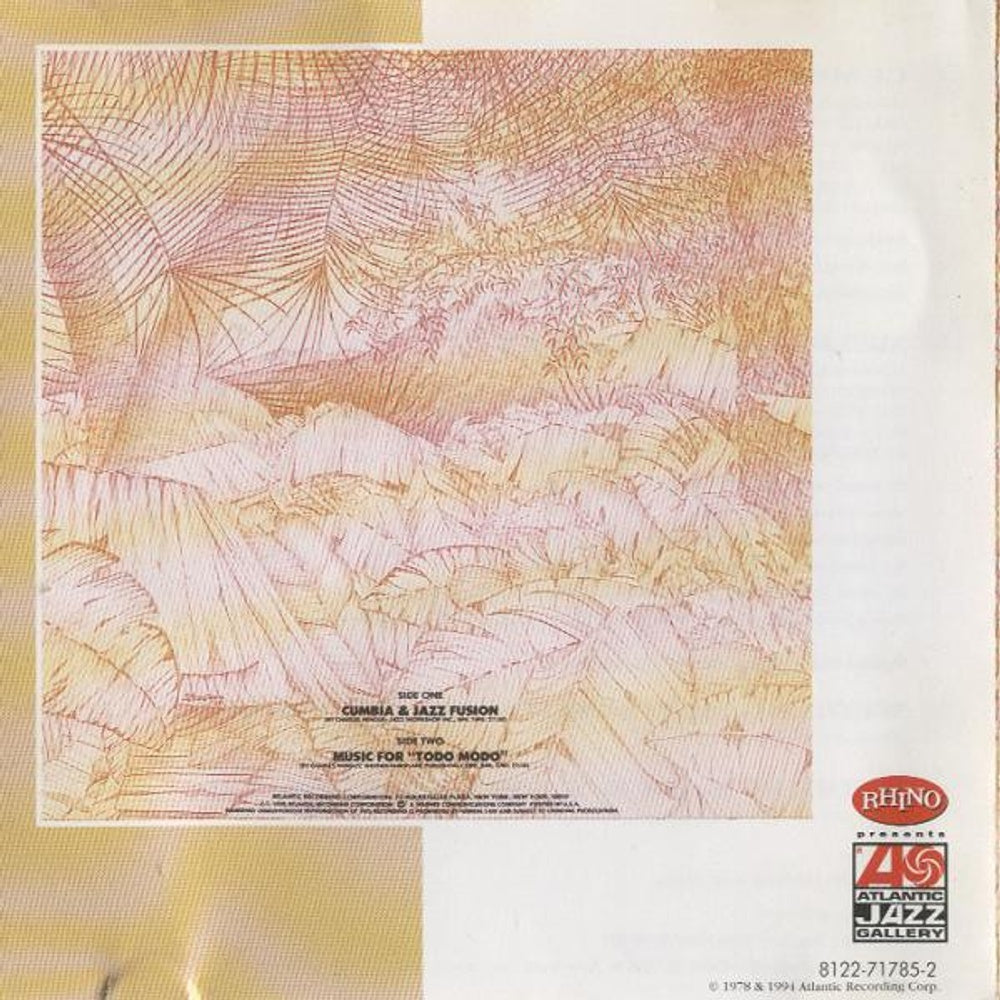Charles Mingus – Cumbia & Jazz Fusion Music CD