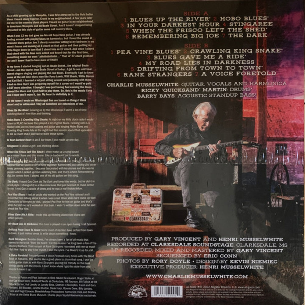 Charlie Musselwhite – Mississippi Son (LP Vinyl) Vinyl Record