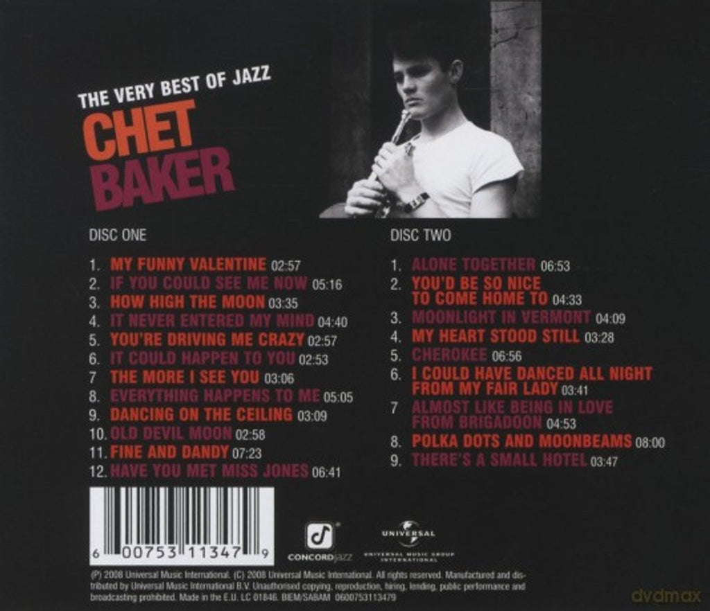 Chet Baker – The Very Best Music CD