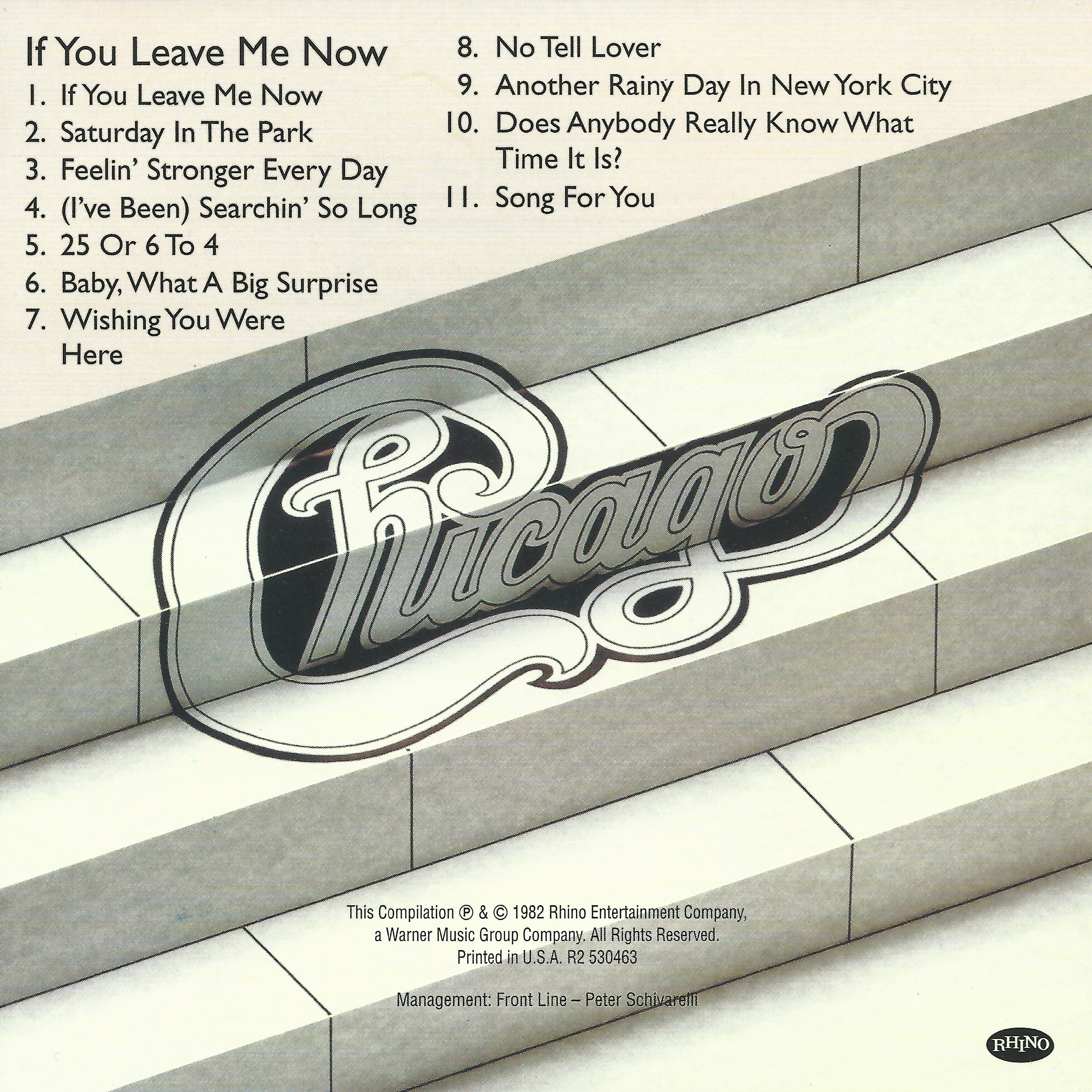 Chicago – If You Leave Me Now and Other Hits Music CD