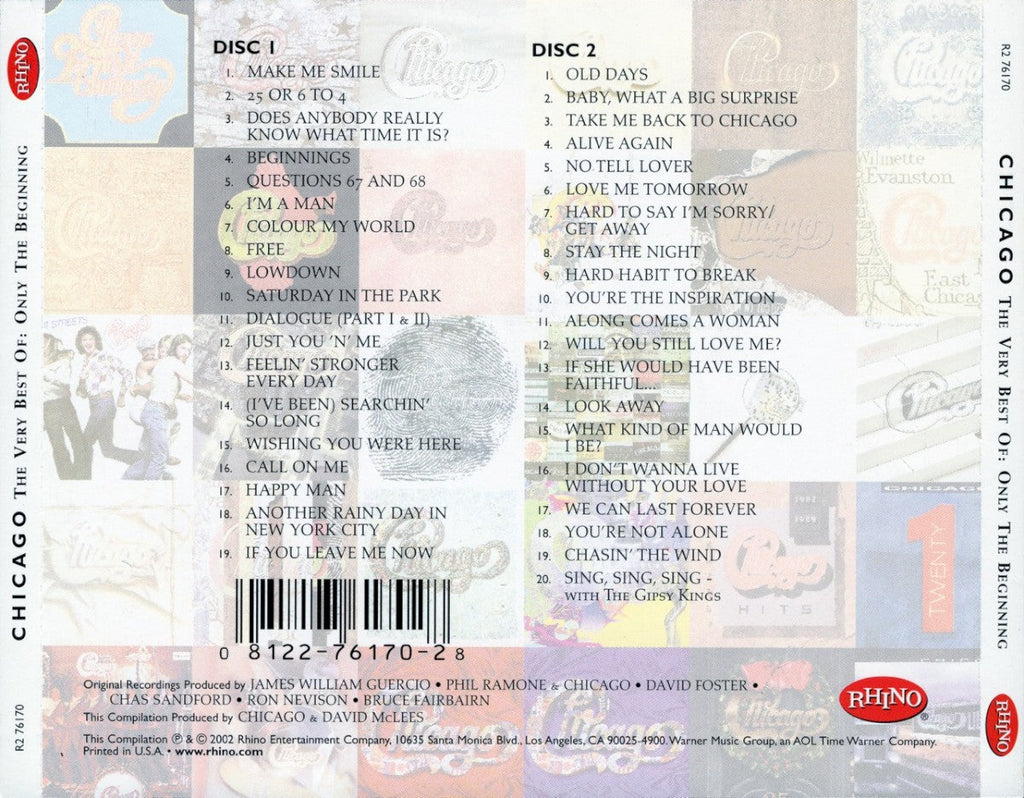 Chicago – The Very Best Of: Only The Beginning (2-CD)