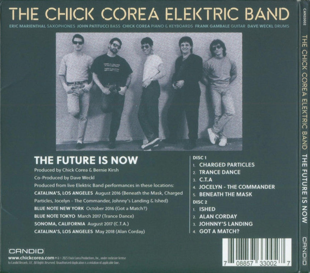 The Chick Corea Elektric Band – The Future Is Now (2-CD) Music CD