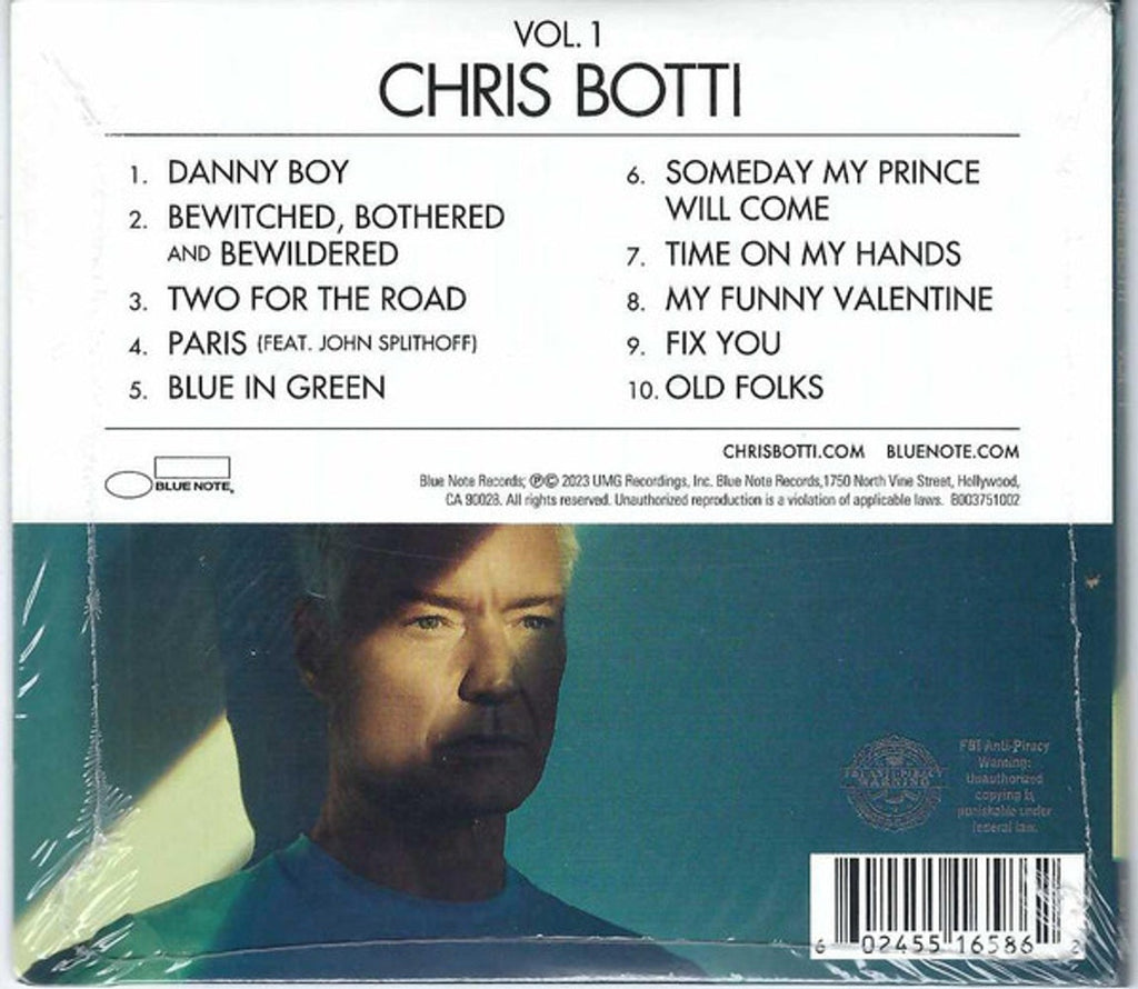 Chris Botti – Vol. 1 Music CD