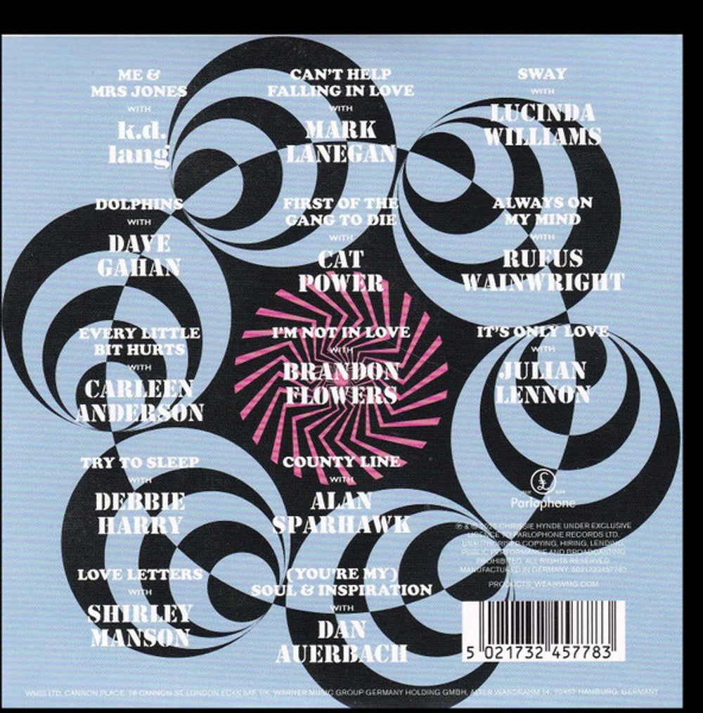 Chrissie Hynde – Duets Special Music CD
