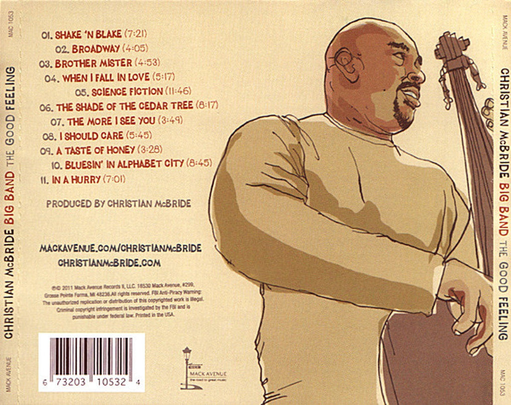 Christian McBride Big Band – The Good Feeling Music CD