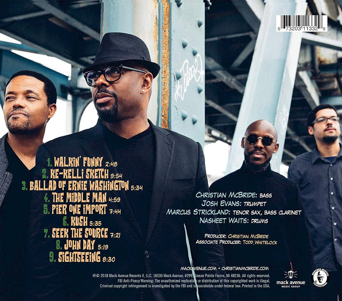 Christian McBride – New Jawn Music CD