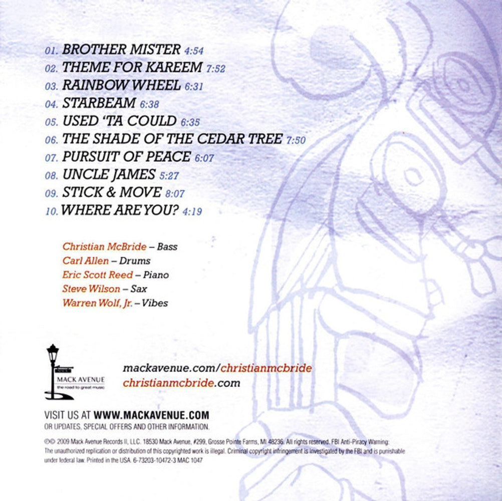 Christian McBride & Inside Straight – Kind of Brown Music CD