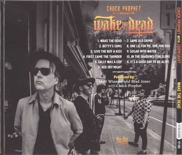 Chuck Prophet – Wake The Dead Music CD