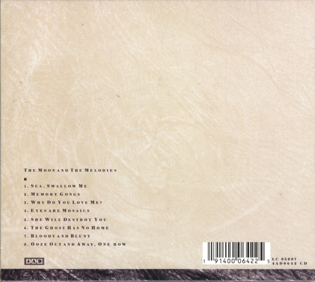 Cocteau Twins and Harold Budd – The Moon and The Melodies Music CD