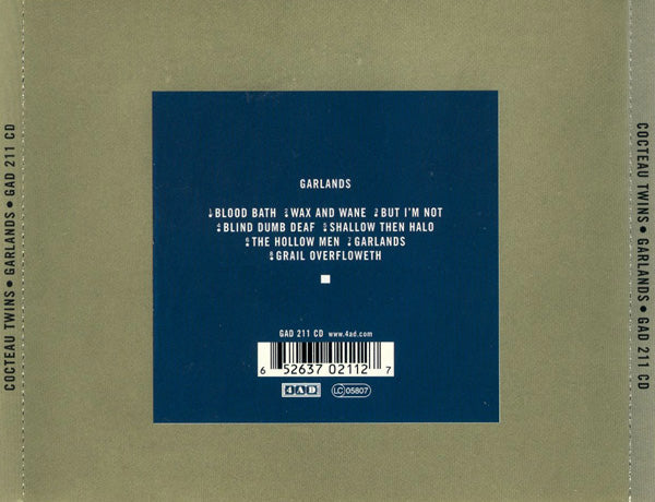 Cocteau Twins – Garlands Music CD