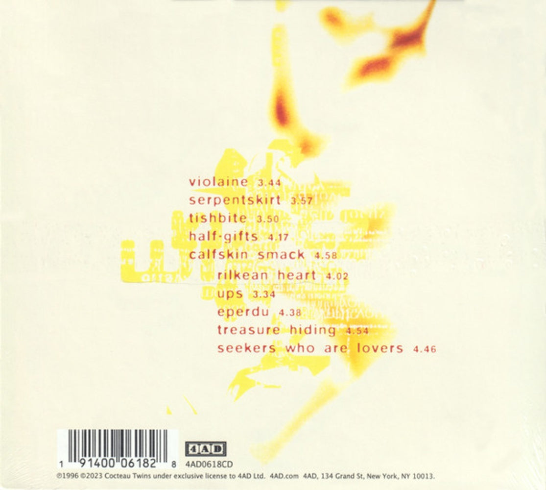 Cocteau Twins – Milk & Kisses Music CD