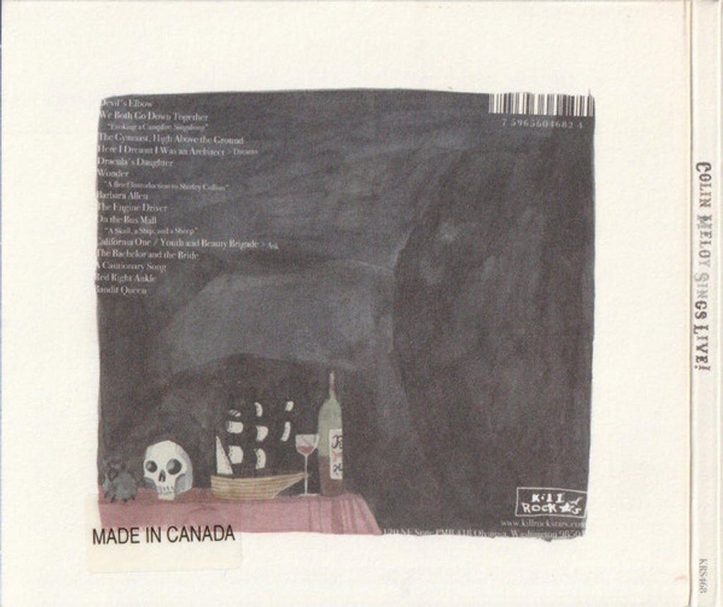 Colin Meloy – Colin Meloy Sings Live Music CD