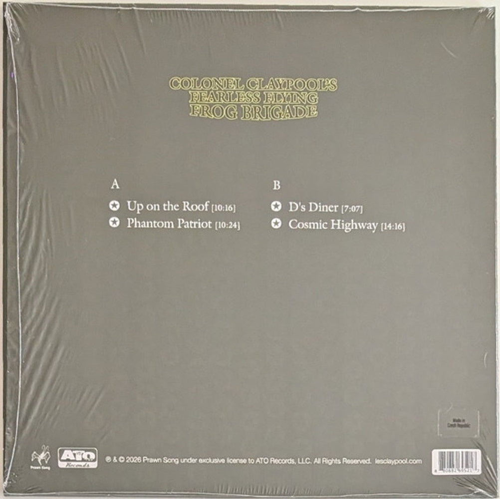 Colonel Claypool's Fearless Flying Frog Brigade – Return of the Live Frogs: Volume 1 (LP Vinyl) Vinyl Record