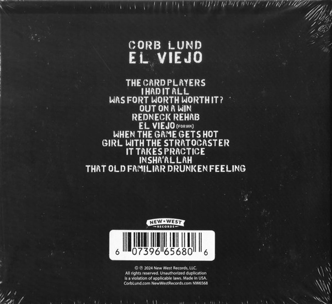 Corb Lund – El Viejo Music CD