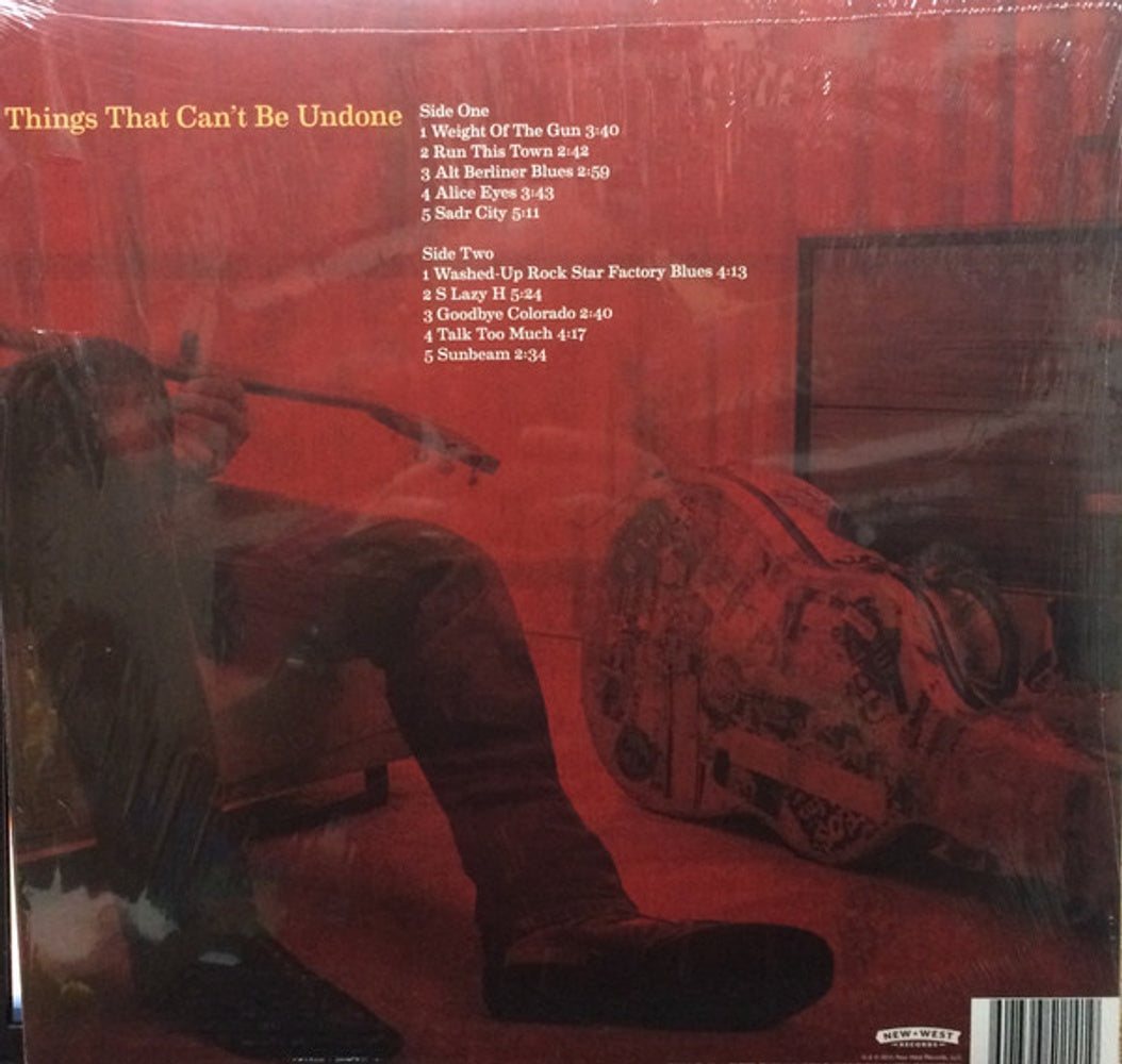 Corb Lund – Things That Can't Be Undone (LP Vinyl) Vinyl Record