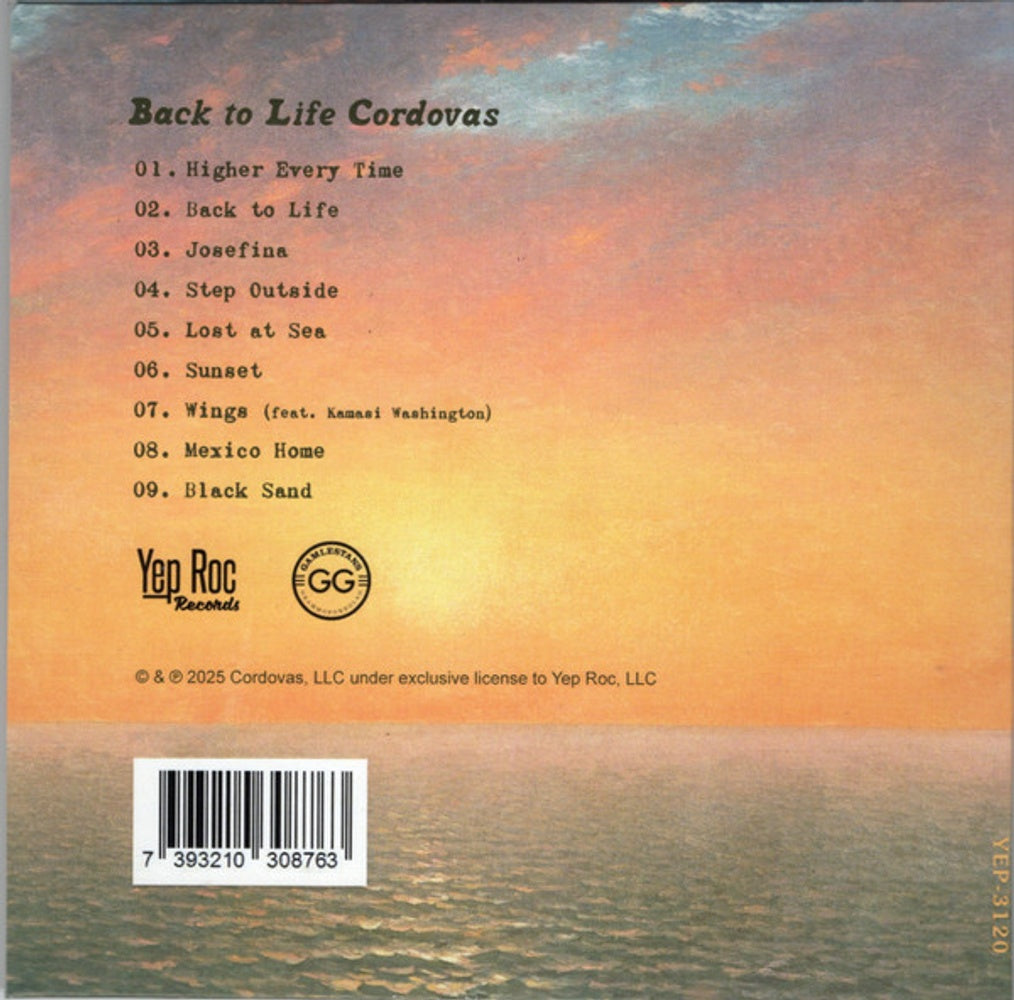 Cordovas – Back To Life Music CD