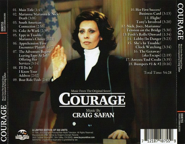 Courage - Original Soundtrack Music CD