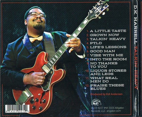 D Harrell .K. – Talkin' Heavy Music CD