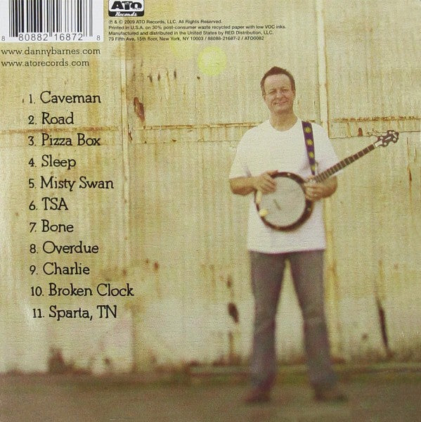 Danny Barnes – Pizza Box Music CD
