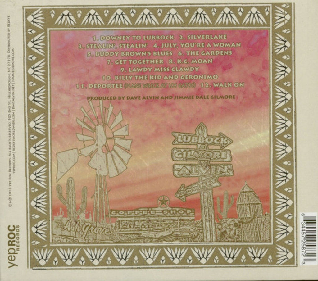 Dave Alvin – Downey To Lubbock Music CD