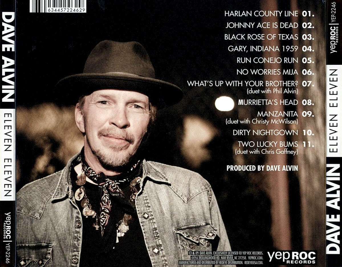 Dave Alvin – Eleven Eleven Music CD
