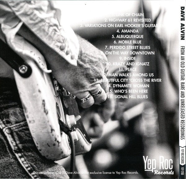Dave Alvin – From An Old Guitar: Rare and Unreleased Recordings Music CD