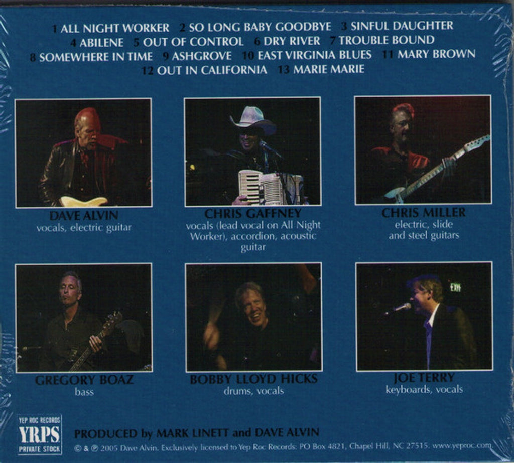 Dave Alvin – The Great American Music Galaxy Music CD