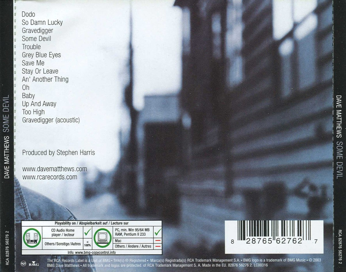 Dave Matthews – Some Devil (2-LP Vinyl) Vinyl Record