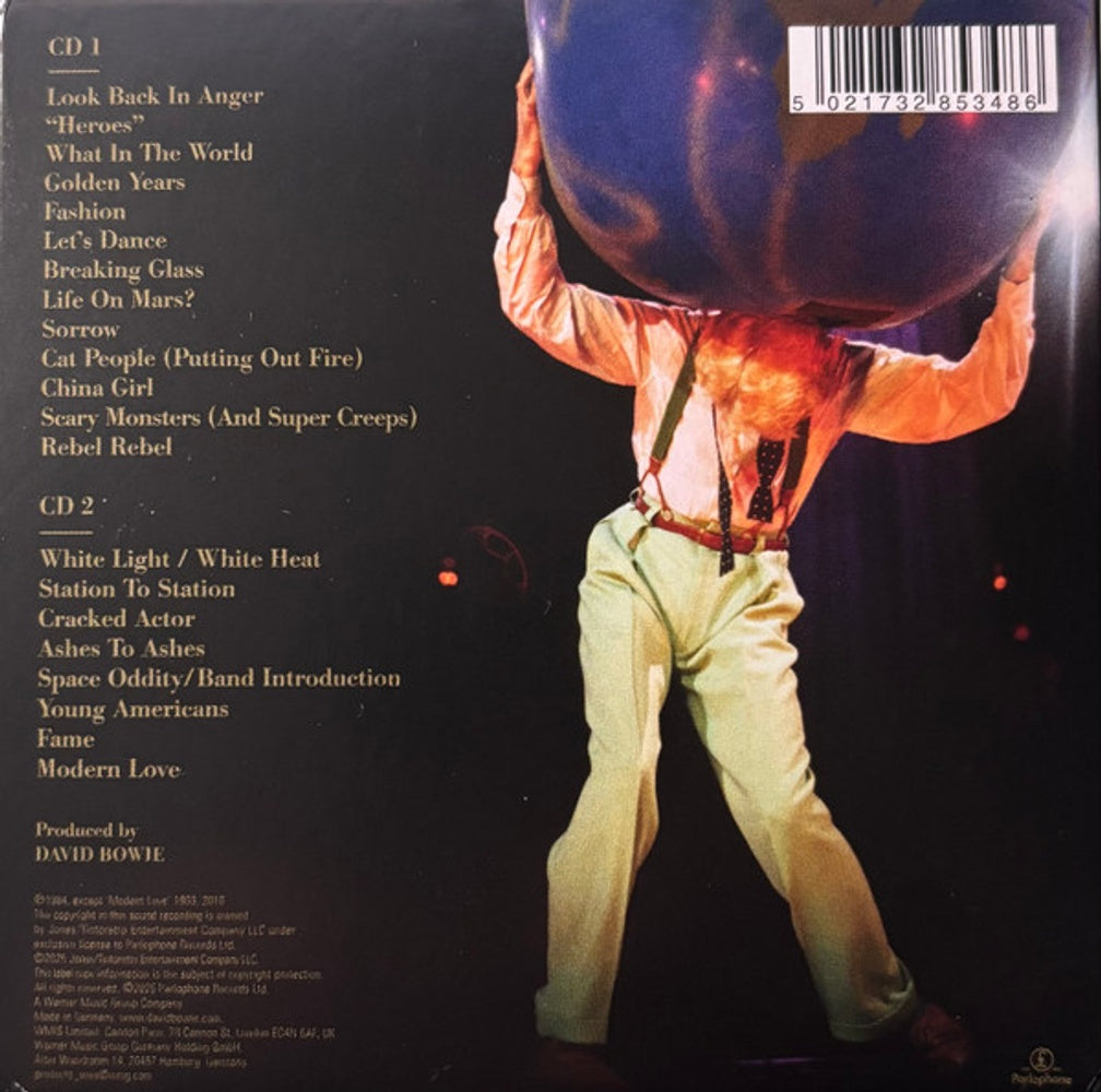 David Bowie – Serious Moonlight, Live 83 (2-CD) Music CD