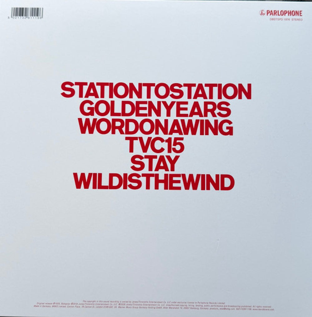 David Bowie – Station To Station (LP Vinyl) Vinyl Record