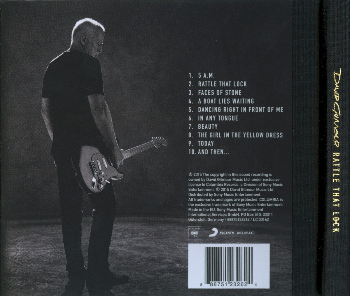 David Gilmour – Rattle That Lock Music CD