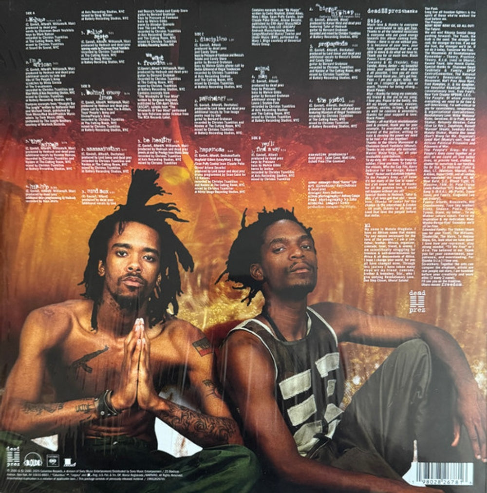 Dead Prez – Let’s Get Free (2-LP Vinyl) Vinyl Record