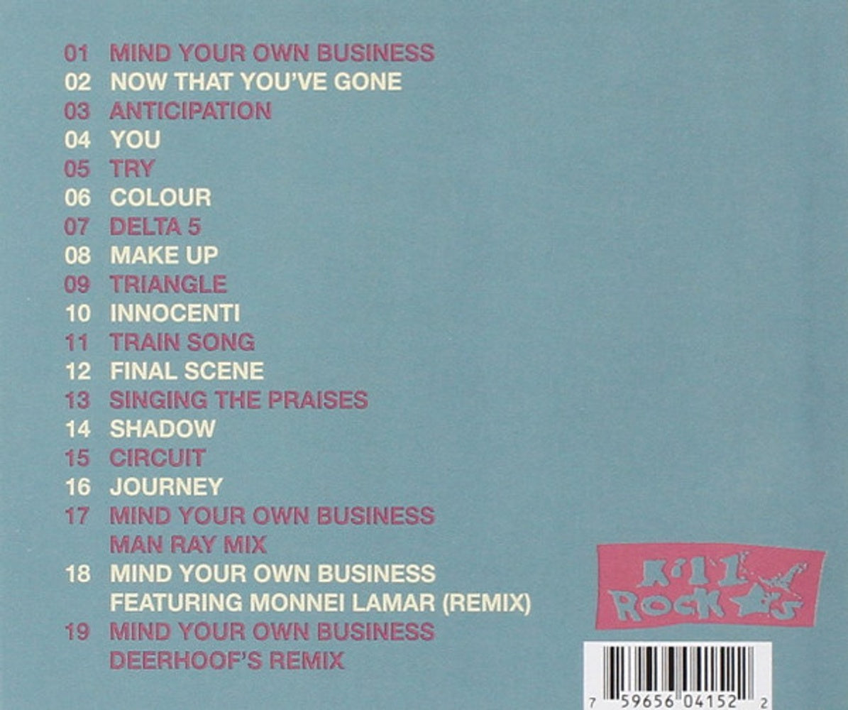 Delta 5 – Singles and Sessions 1979-81 Music CD